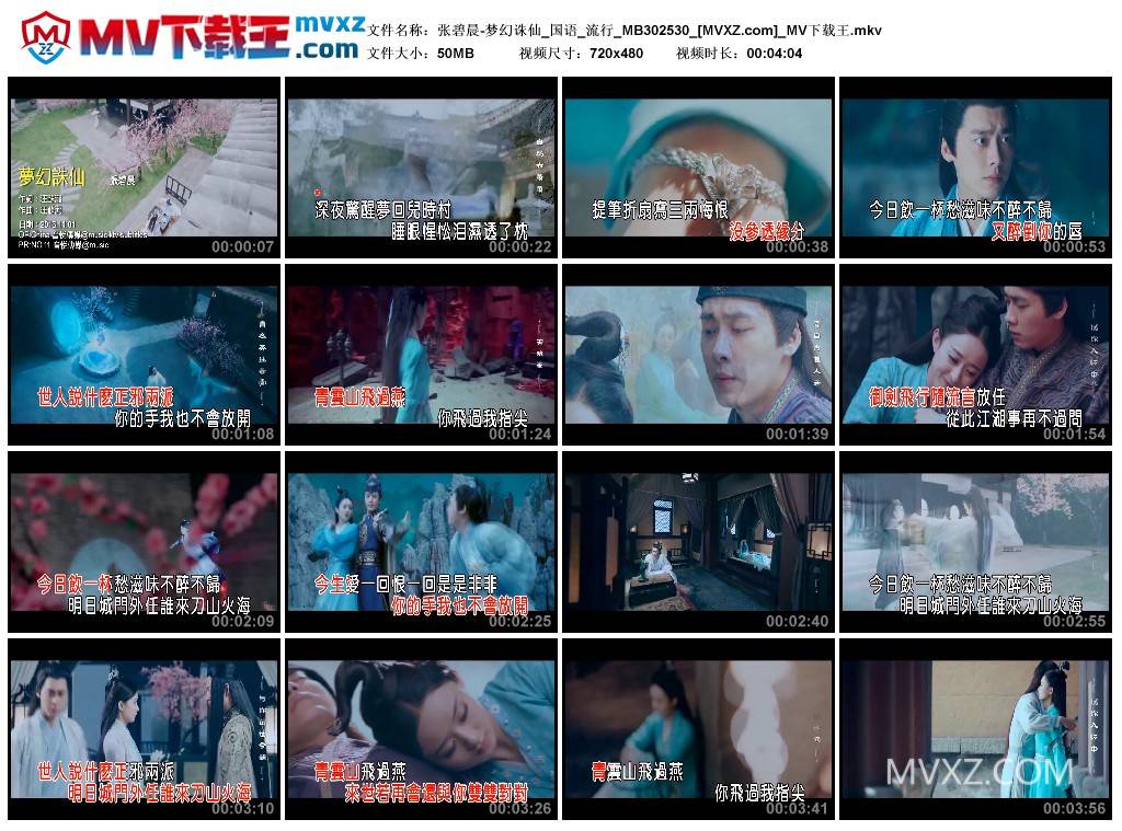 张碧晨-梦幻诛仙_国语_流行_MB302530